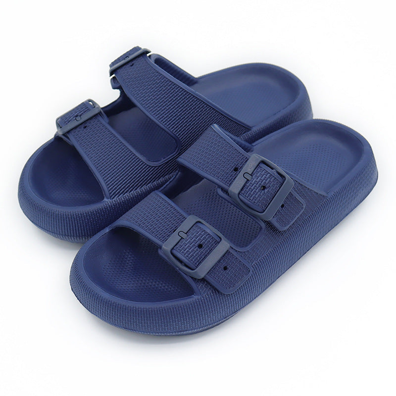 Platform Slippers Fashion Outdoor Wear Soft Bottom Sandals