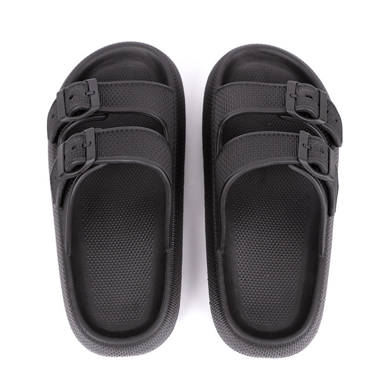 Platform Slippers Fashion Outdoor Wear Soft Bottom Sandals