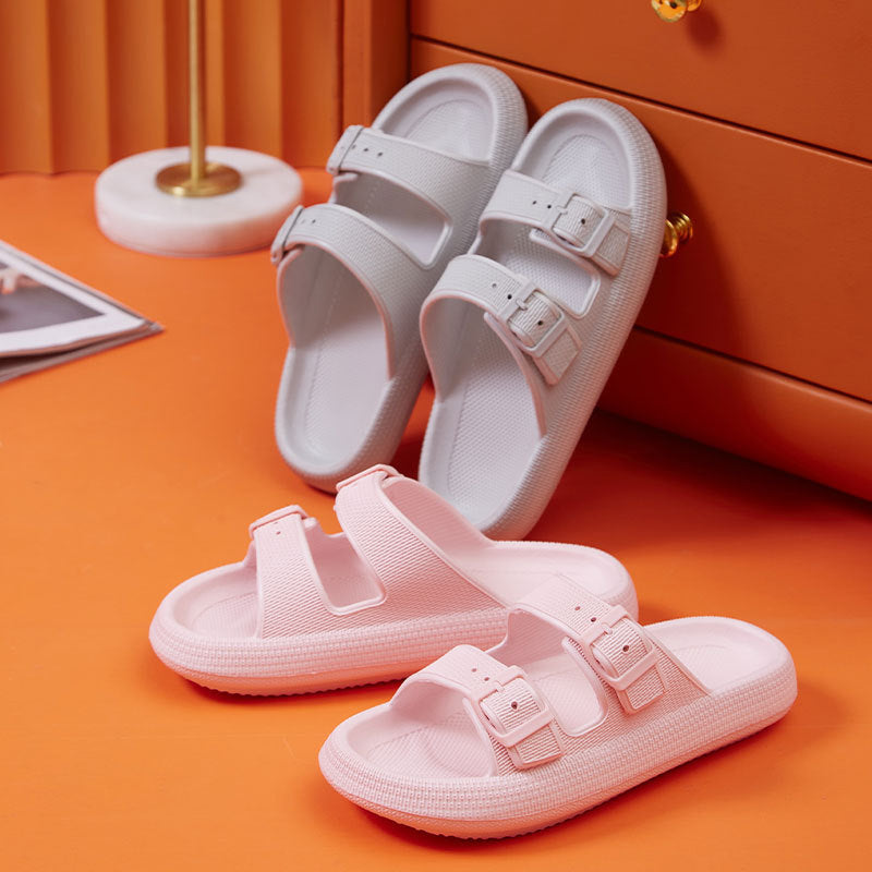 Platform Slippers Fashion Outdoor Wear Soft Bottom Sandals