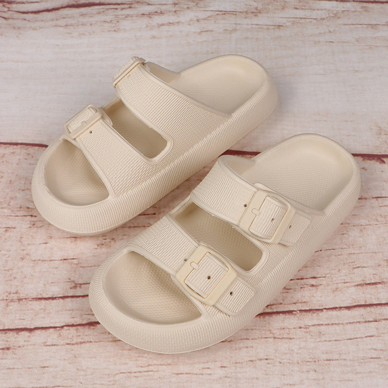 Platform Slippers Fashion Outdoor Wear Soft Bottom Sandals