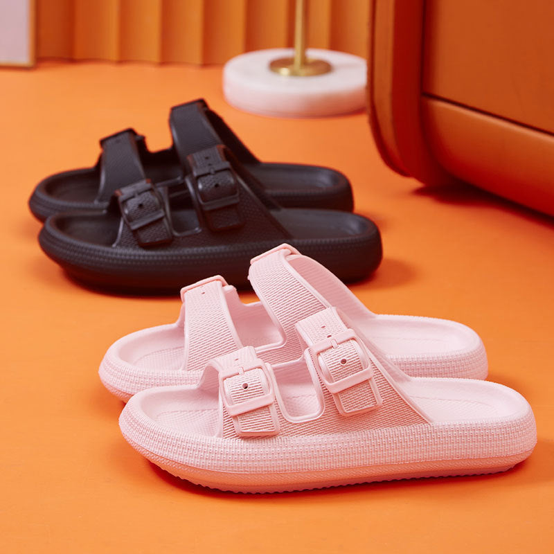 Platform Slippers Fashion Outdoor Wear Soft Bottom Sandals