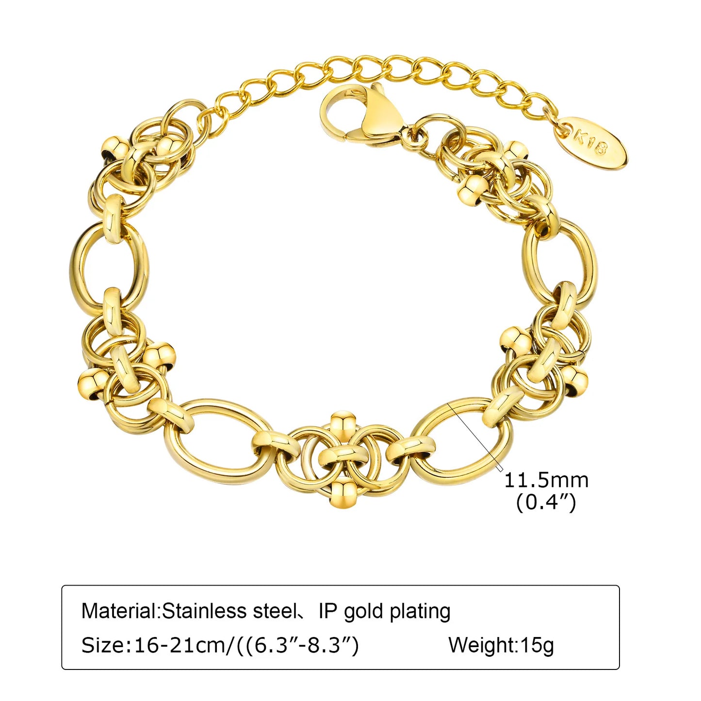 Women, Vantage 18k Gold Plated Elegant Jewelry