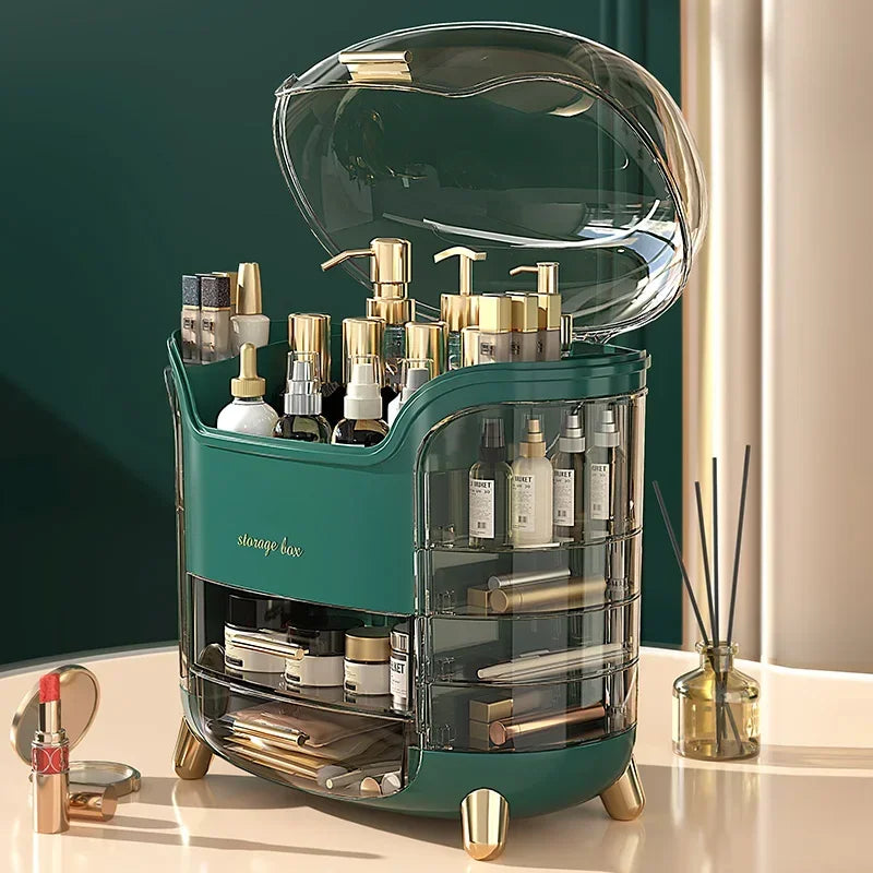 Luxury Cosmetics Storage Box Acrylic Dust-proof Makeup Storage