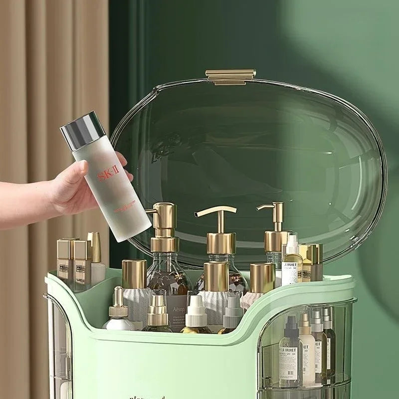 Luxury Cosmetics Storage Box Acrylic Dust-proof Makeup Storage
