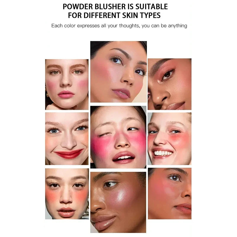 Wangen 3-in-1 Lippen getönt Feuchtigkeitsspendender Rougestift Seidig aufhellendes Rouge Creme Rouge Kosmetiktuben Matte Kontur Make-up Kosmetik