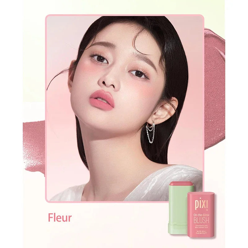 Wangen 3-in-1 Lippen getönt Feuchtigkeitsspendender Rougestift Seidig aufhellendes Rouge Creme Rouge Kosmetiktuben Matte Kontur Make-up Kosmetik