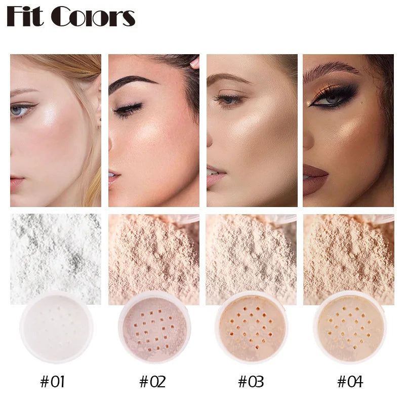 Fit Colors Concealer Smoothing Powder Wasserfester, schweißresistenter und ölbeständiger Make-up-Puder Setting Powder