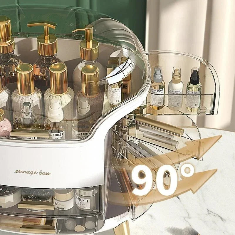 Luxury Cosmetics Storage Box Acrylic Dust-proof Makeup Storage