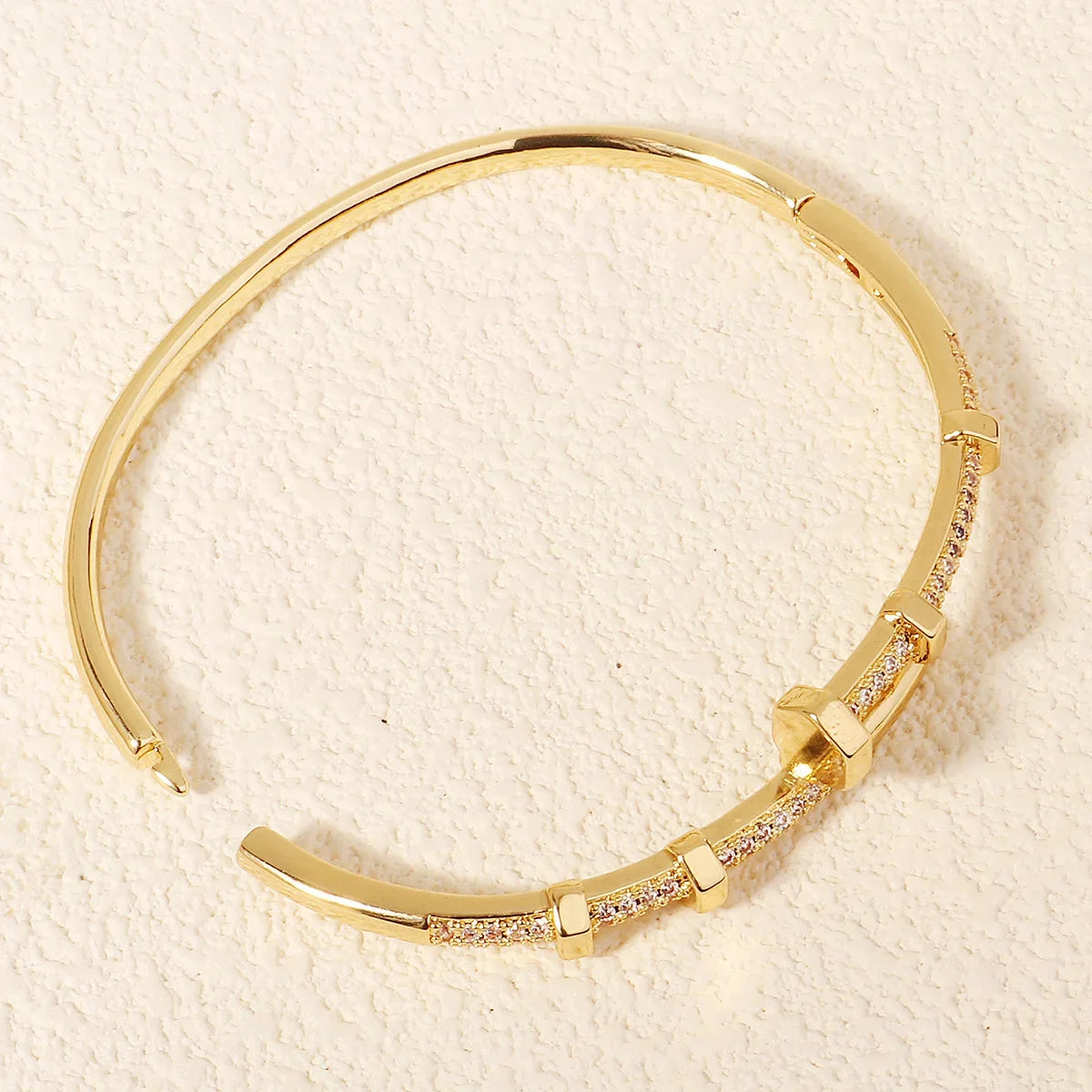 Trendy Bracelet Zircon Screw Bracelet For Women