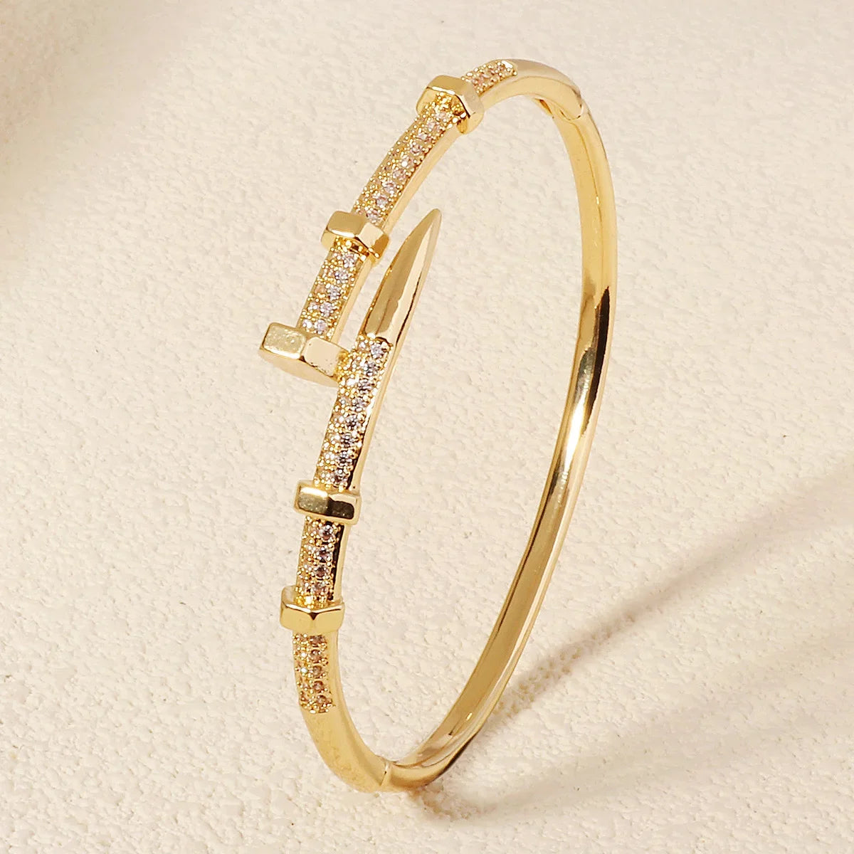 Trendy Bracelet Zircon Screw Bracelet For Women