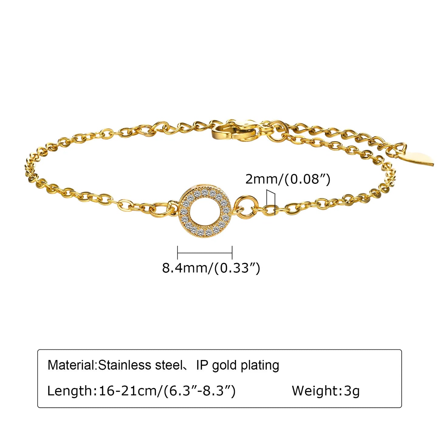 Women, Vantage 18k Gold Plated Elegant Jewelry