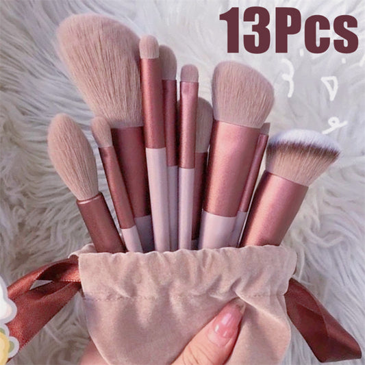 13Pcs Makeup Brush Set Make Up Concealer Brush Blush Powder Brush