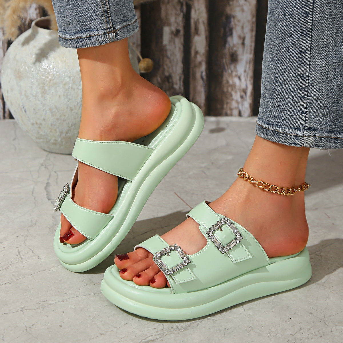 Diamond Slippers