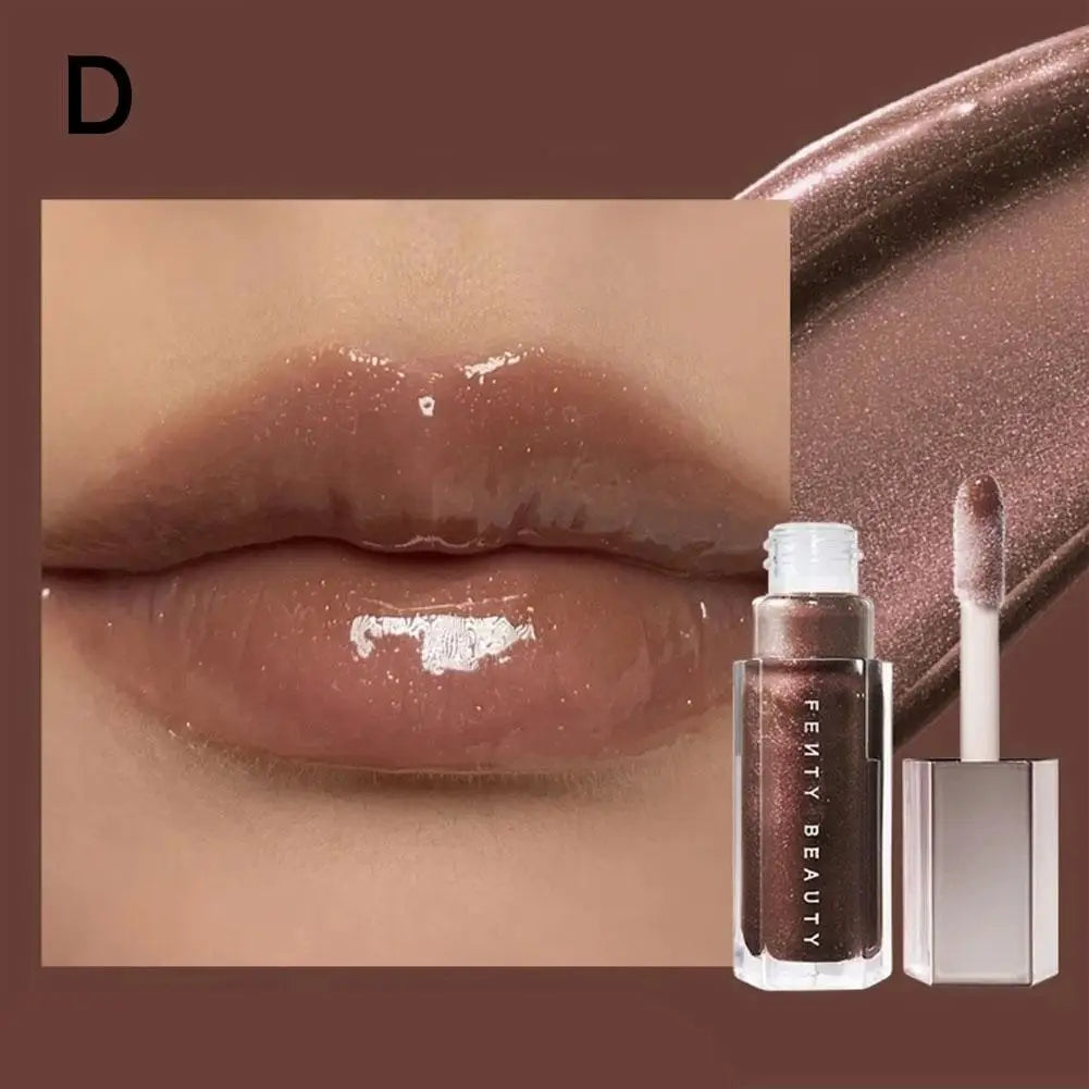 Fenty Beauty Streamer Mirror Lipgloss Hochglänzender, diamantschimmernder Lippenstift Wasserfest Sexy Plump Moisturizing Lip Glaze