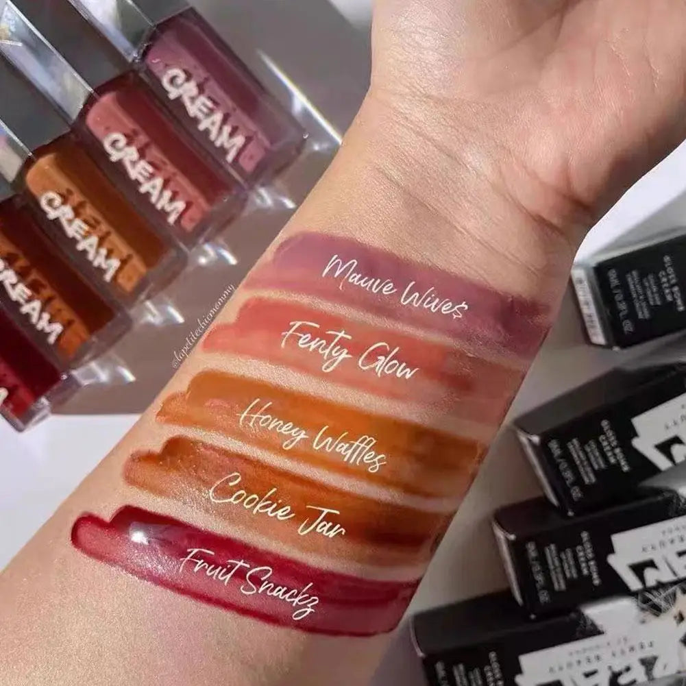 Fenty Beauty Streamer Mirror Lipgloss Hochglänzender, diamantschimmernder Lippenstift Wasserfest Sexy Plump Moisturizing Lip Glaze