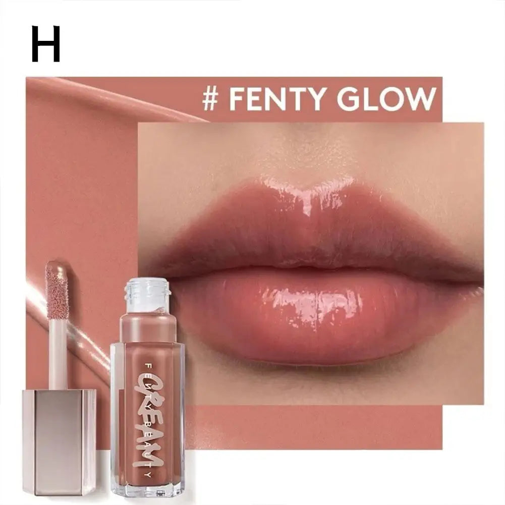 Fenty Beauty Streamer Mirror Lipgloss Hochglänzender, diamantschimmernder Lippenstift Wasserfest Sexy Plump Moisturizing Lip Glaze