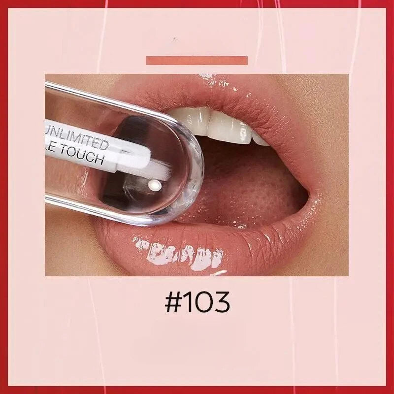 Kiko Lipgloss Doppelseitige Glasur Langanhaltender, nicht haftender, spiegelnder Flüssiglippenstift Natürliches, nacktes Lippen-Make-up Schönheitskosmetik