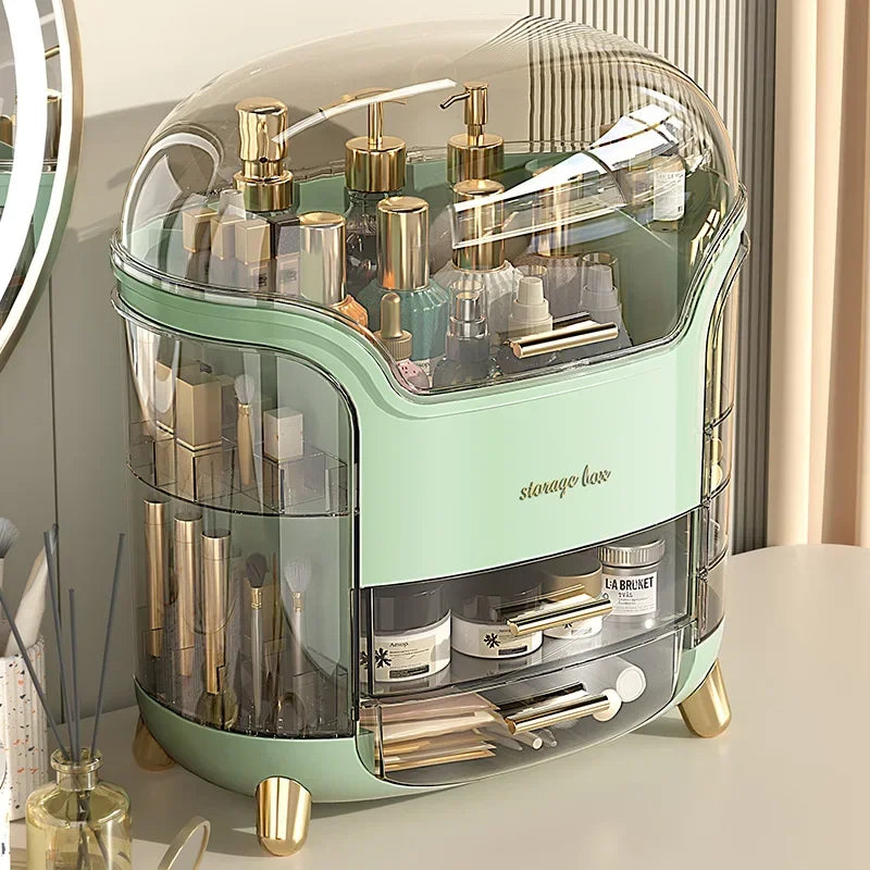 Luxury Cosmetics Storage Box Acrylic Dust-proof Makeup Storage