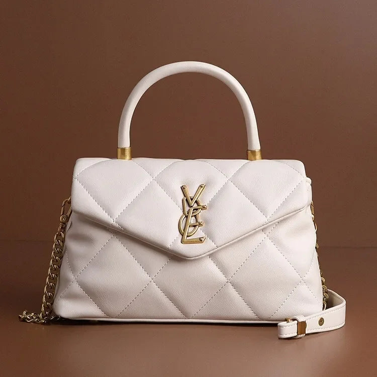 Modische High-End-Feeltweed-Styleargyll-Handtasche, vielseitige Umhängetasche mit Kettenriemen für Damen, neu, Sommer 2024