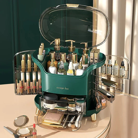 Luxury Cosmetics Storage Box Acrylic Dust-proof Makeup Storage