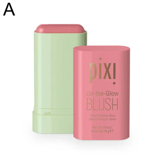 أحمر خدود Pixi Blush Stick 3 في 1 سهل التلوين، كريم خدود، عيون، شفاه، مقاوم للماء، مرطب، وجه، ظل، أحمر خدود