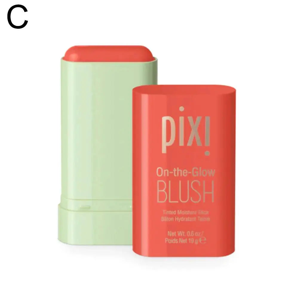 Pixi Rouge Stick 3 in 1 Easy Color Rouge Creme Wange Augen Lippe getönt Wasserfest Feuchtigkeitsspendend Gesichtskonturierung Schatten Rouge