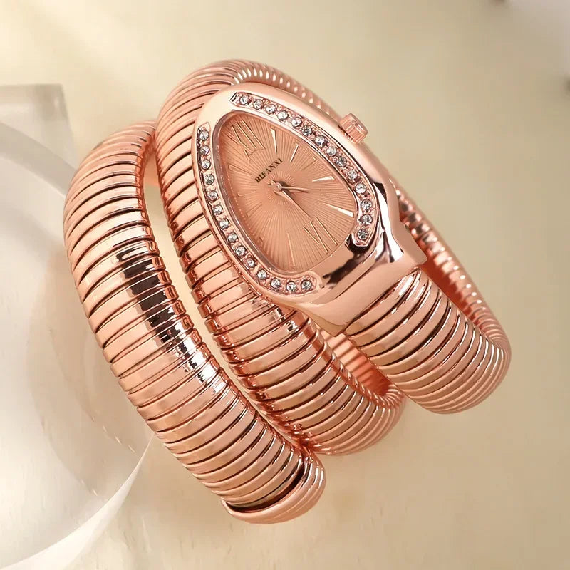Hochwertige Luxus Frauen Quarzuhr Armband Edelstahl Armbanduhr Mode Gold Damen Uhren Uhr Relógio Feminino
