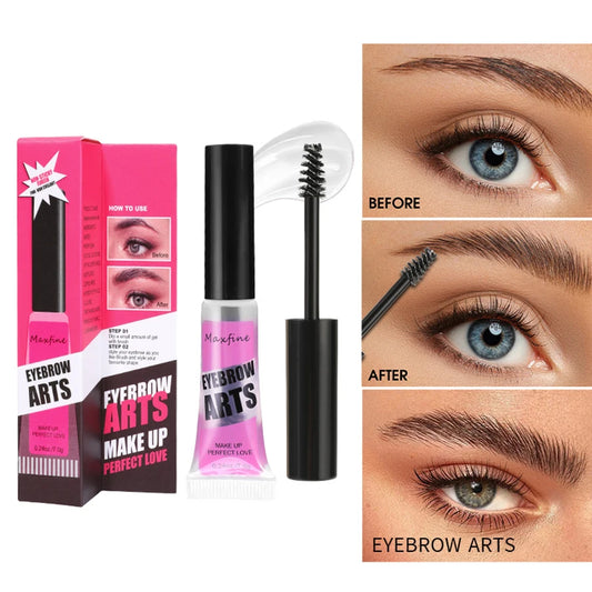 Augenbrauen-Formgel, wasserfest, natürlich, transparent, langlebig, schnelltrocknend, 3D-Wild-Augenbrauenkleber, professionelles Make-up, Kosmetik