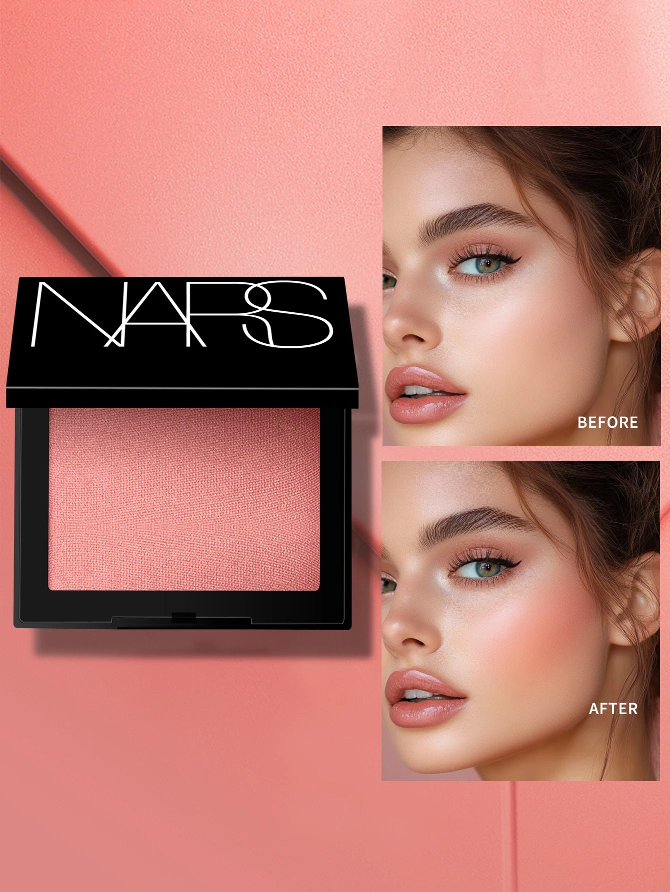NARS Blush Minigröße – Orgasm – Kompaktpuder – 0,09 FL.OZ./2,5 g