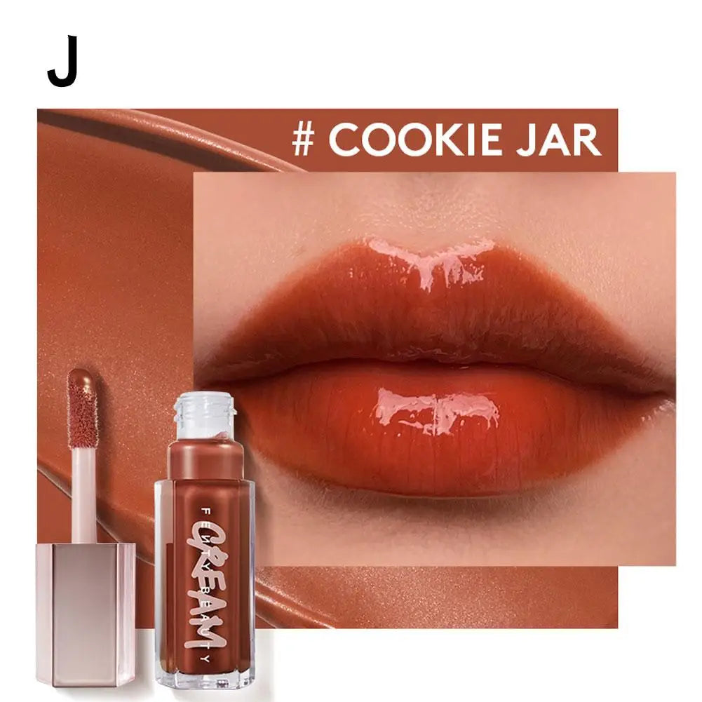 Fenty Beauty Streamer Mirror Lipgloss Hochglänzender, diamantschimmernder Lippenstift Wasserfest Sexy Plump Moisturizing Lip Glaze