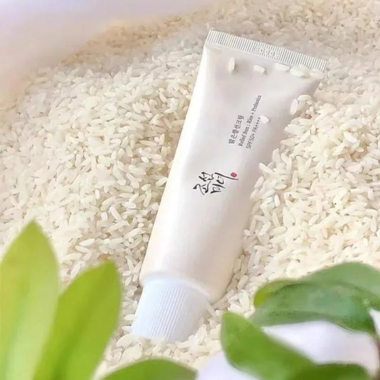 Koreanischer Reis, Probiotika, Sonnenschutz, Sonnenschutzfaktor 50+, hoher Sonnenschutz, feuchtigkeitsspendende Sonnenlotion für die Haut, Ölkontrolle