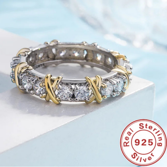 Luxury 925 Sterling Silver Ring