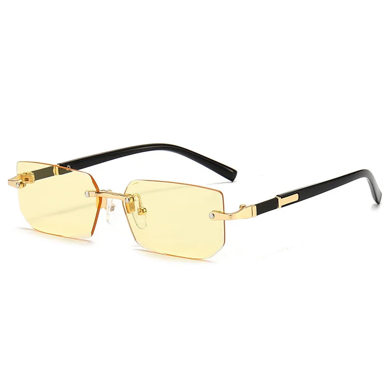 Small Square Sun Glasses Summer Traveling Oculos