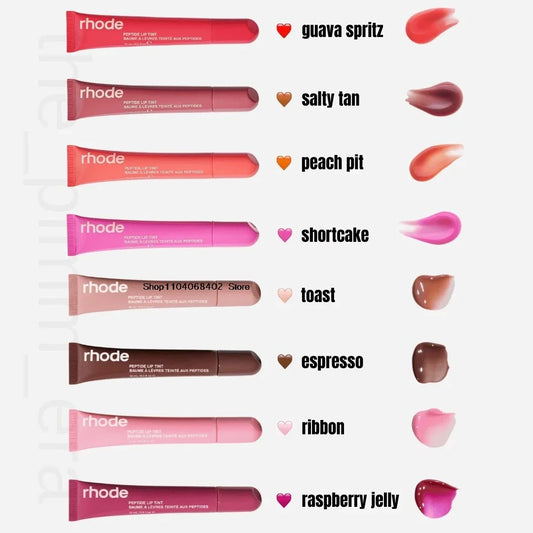RHODE Makeup Wangenrouge Creme Rouge Stick Lipgloss Telefonkasten für iPhone New Toast SALTY TAN Himbeer Espresso Lippenstift INS