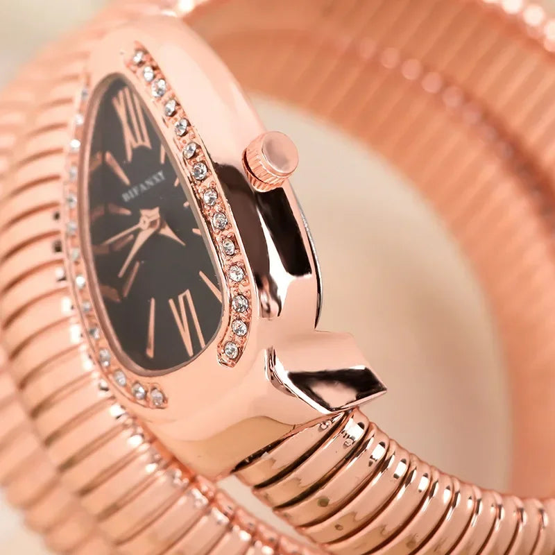 Hochwertige Luxus Frauen Quarzuhr Armband Edelstahl Armbanduhr Mode Gold Damen Uhren Uhr Relógio Feminino