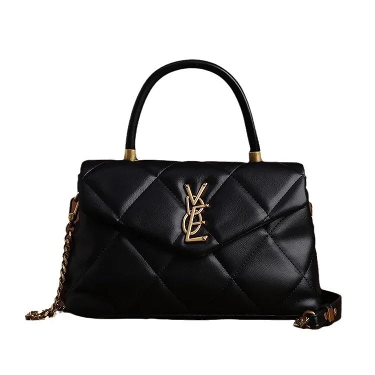 Modische High-End-Feeltweed-Styleargyll-Handtasche, vielseitige Umhängetasche mit Kettenriemen für Damen, neu, Sommer 2024