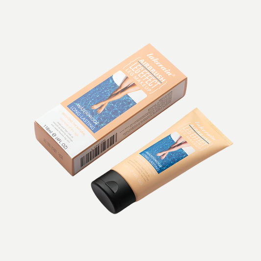 Make-up-Lotion für die Beine, ebenmäßiger Hautton, Körpergrundierung, wasserfeste, lang anhaltende Bräunungscreme für den Körper, mittleres Bronze-Make-up für die Beine