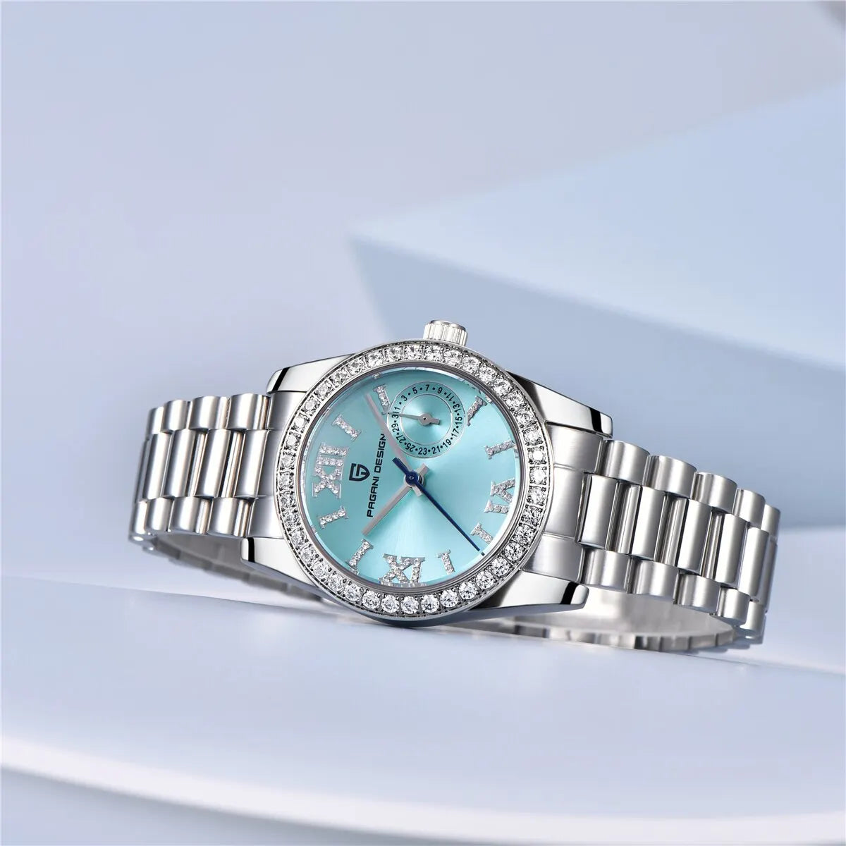 PAGANI DESIGN 2024 Neue 32MM frauen Armbanduhr Elegante Luxus Quarzuhr Für Frauen Mode Wasserdichte Uhren Saphir Uhr