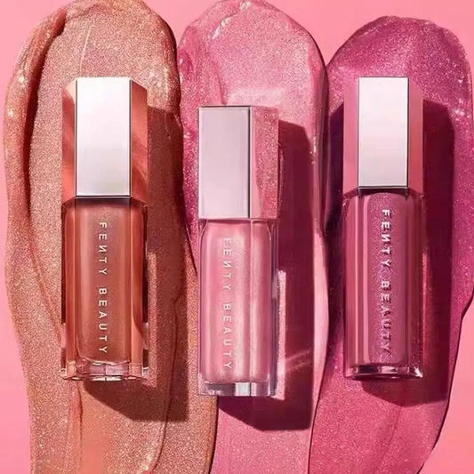 ملمع شفاه Fenty Beauty Streamer Mirror Lip Gloss عالي اللمعان براق ماسي مقاوم للماء ومرطب ومثير