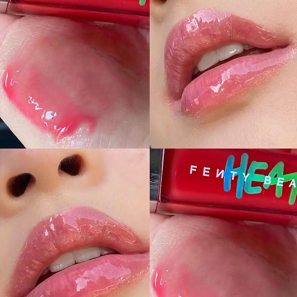 Fenty Beauty Streamer Mirror Lipgloss Hochglänzender, diamantschimmernder Lippenstift Wasserfest Sexy Plump Moisturizing Lip Glaze