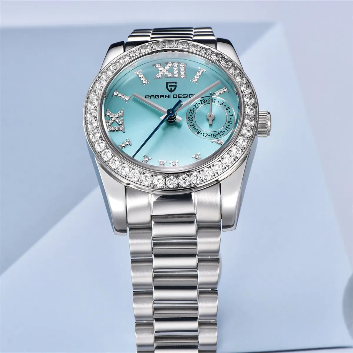 PAGANI DESIGN 2024 Neue 32MM frauen Armbanduhr Elegante Luxus Quarzuhr Für Frauen Mode Wasserdichte Uhren Saphir Uhr