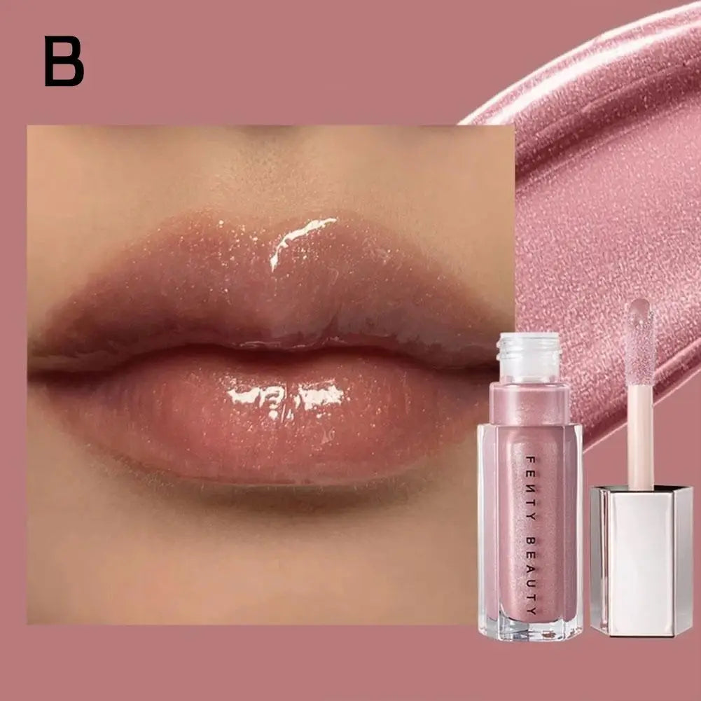 Fenty Beauty Streamer Mirror Lipgloss Hochglänzender, diamantschimmernder Lippenstift Wasserfest Sexy Plump Moisturizing Lip Glaze