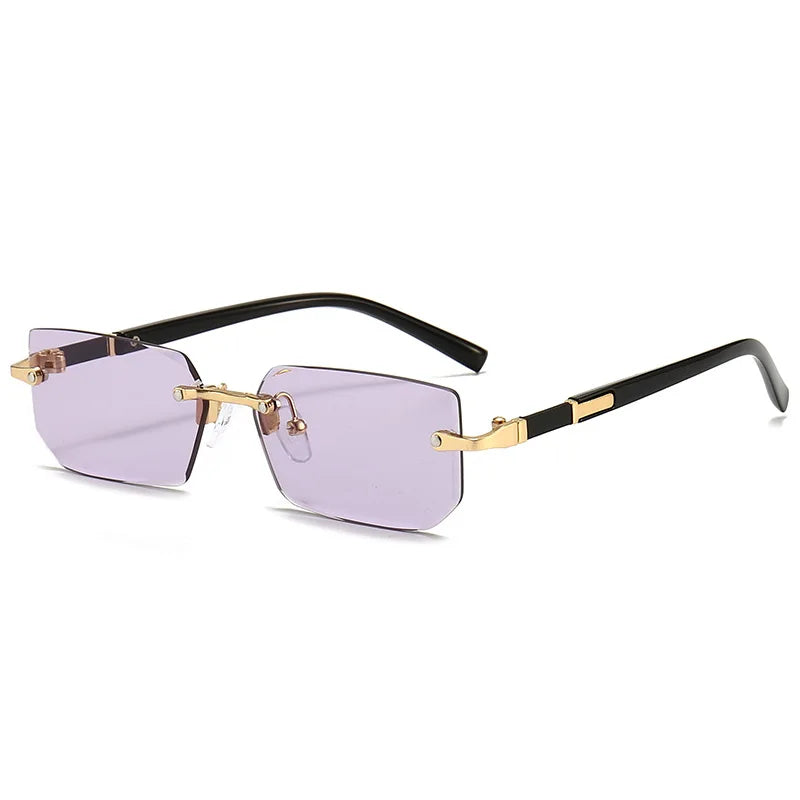 Small Square Sun Glasses Summer Traveling Oculos