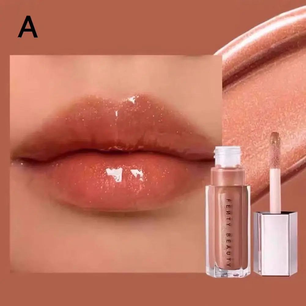 Fenty Beauty Streamer Mirror Lipgloss Hochglänzender, diamantschimmernder Lippenstift Wasserfest Sexy Plump Moisturizing Lip Glaze