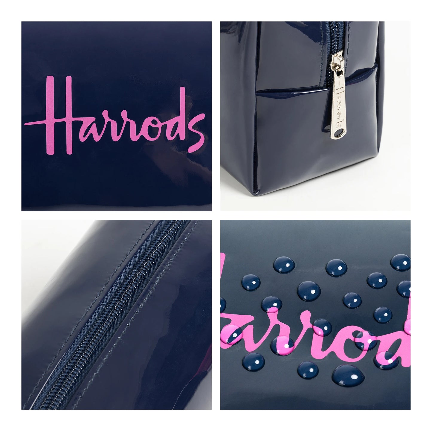 Fashion PVC Organizers Makeup Bag Waterproof Nylon